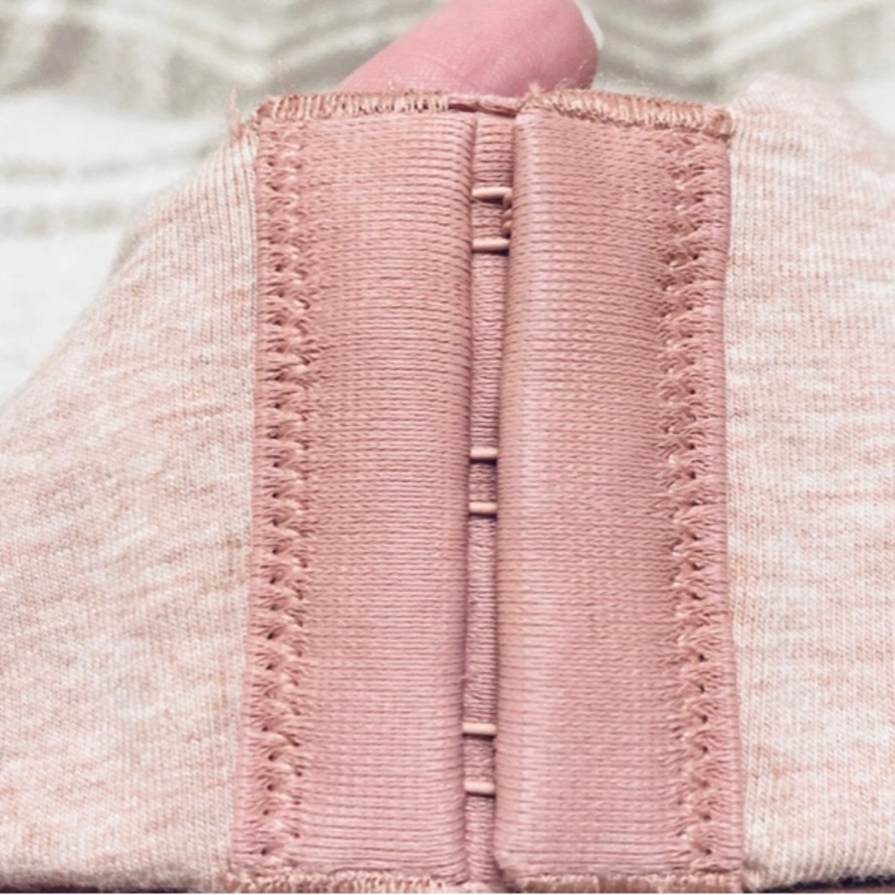 Torrid Dream Wire-Free Cotton Bra Ash Rose Heather Pink Size 44c Lightly Lined - Picture 5 of 10